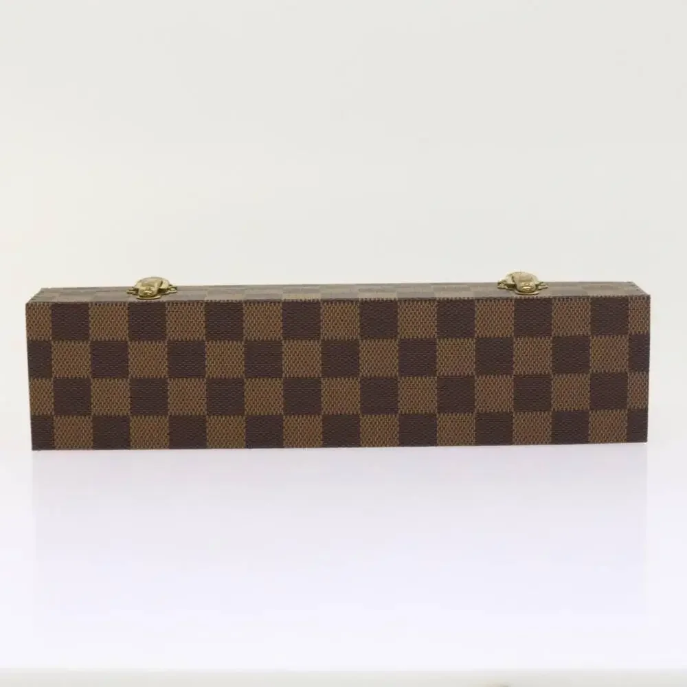 LOUIS VUITTON Damier Ebene Watch Case Trunk